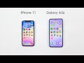 IPhone 11 Vs Samsung A36 5G Speed Test 