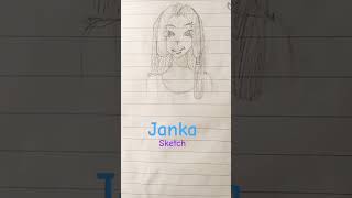 janka!! #drawing #sketch #youngartist #gachiakutaanime #art