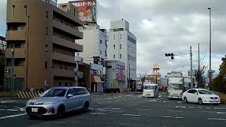 塚口ホーム際踏切からＪＲ尼崎駅北まで歩く