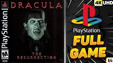 Dracula: Resurrection | PS1 | 4K60ᶠᵖˢ UHD🔴 | Longplay Walkthrough Playthrough Full Movie Game