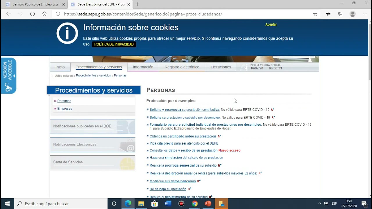 pedir cita previa inem por YouTube