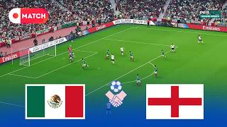 England vs Mexico | World Cup 2026 Full Gameplay Simulation | eFootball PES 2021 screenshot 2