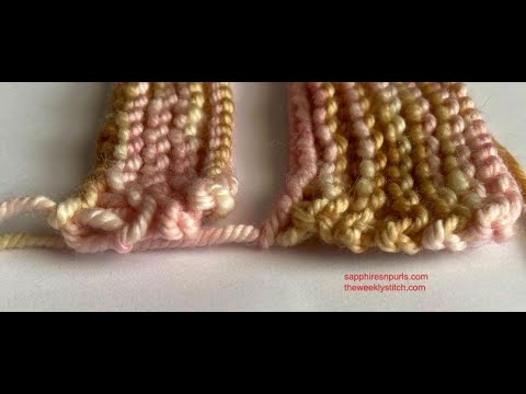 Neaten the Last Bind Off Stitch