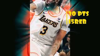 Anthony Davis and Vanderbilt lead Lakers to beat Mavs!