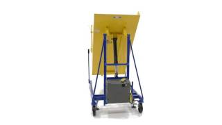 TCD-M Manual & Electric Hydraulic Trash Can Dumpers