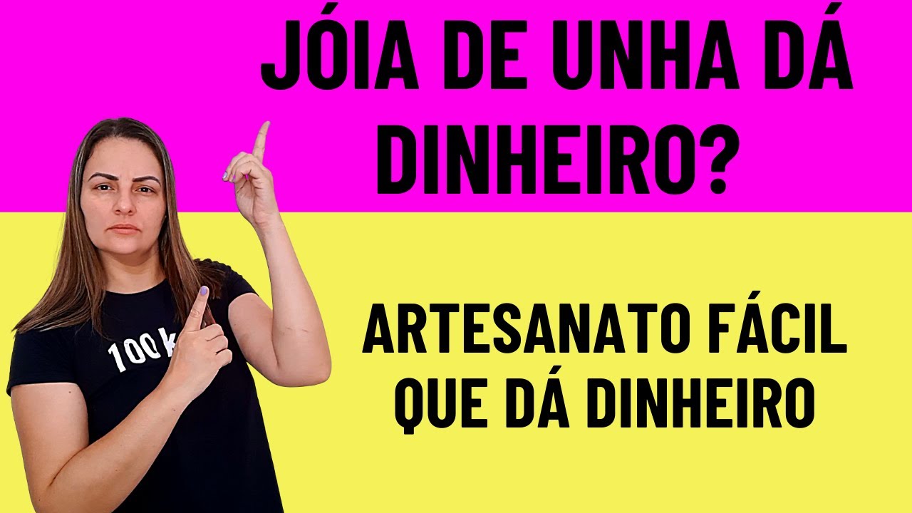 JÓIA DE UNHA DA DINHEIRO? Como colocar preço na Jóia? Artesanato que dá dinheiro!