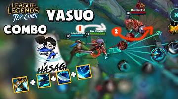 Liên Minh : Tốc Chiến | ĐỈNH CAO YASUO PHONG CÁCH COMBO ĐAI LƯNG CỰC DỊ | MÚA YASUO LAG MẮT