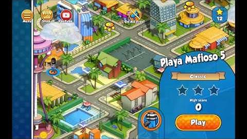 "Robbery Bob 2" perfect walkthrough level "Playa Mafioso 5". Ep. "Playa Mafioso".