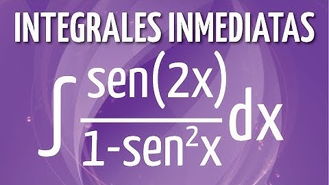INTEGRALES INMEDIATAS. Ejercicio 10.