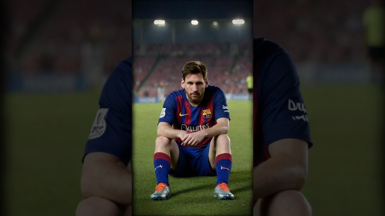 Messi's Sickness made him Almost.... 😳 