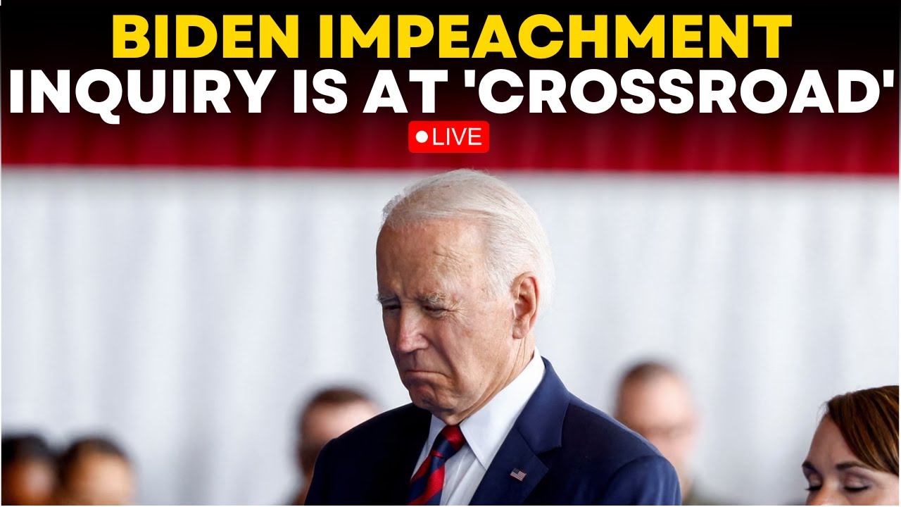 Biden Impeachment LIVE | Joe Biden News LIVE | US Congress | Biden ...