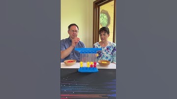 Connect 4 Showdown 🤝 Parents Playing #gameshorts #connect4