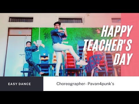 O Teacher Shukriya Dance   Easy Dance Steps   Teachers day Dance