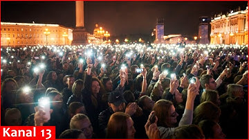 A bold protest against Putin