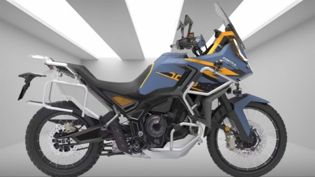 New 2024 Zontes 703F - A New Three Cylinder Adventure Motorcycles