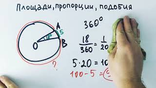 Подобие, пропорции, площадь. Задачи на формулы, которых нет в справочных материалах