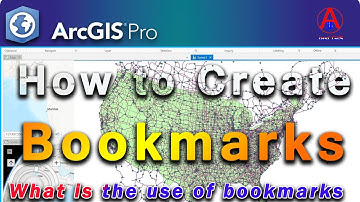 How to create bookmarks in ArcGIS Pro|Bookmarks in ArcGIS Pro