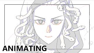 How to make anime Character Animation Sakuga , Layout animation ,Clip studio pain- 02 05 26