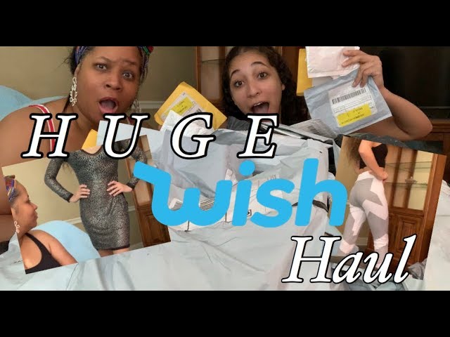 HUGE WISH TRY-ON HAUL WITH MY MOM || Is Wish Worth It?