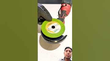 Sharpen knife by angle grinder trick #tools #powertools #diy #multitools #shortsfeed #ytshortsvideo