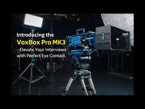 Primelight VoxBox Pro MK3 — Elevate Your Interviews with Perfect Eye Contact