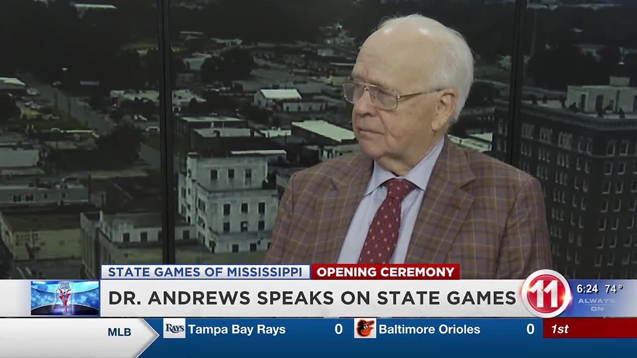Dr. James Andrews returns to Meridian to deliver the State Games of Mississippi opening ceremony...