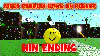 WIN Ending (PART 11) - Most Random Game On Roblox [Roblox]