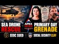 Sea Drone Rescue | DOJ Accuses EEOC | Social Security Runs Dry 2032 | Platner Meltdown