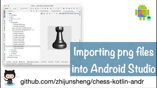 Android Chess 009: Importing chess image files into Android Studio