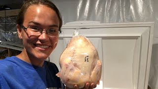 Preparing Our Chickens For The Freezer