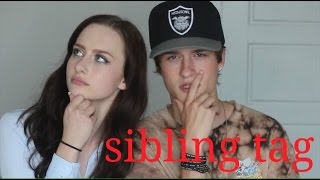 SIBLINGS TAG W/ My little sister
