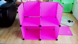 Miusco Storage Cube Organizer Assembly Instruction