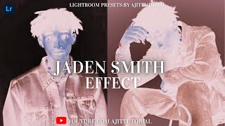 How I Edit Like JADEN SMITH @OfficialJaden  Effect + Free Lightroom Preset | Free DNG | Ajittutorial screenshot 4