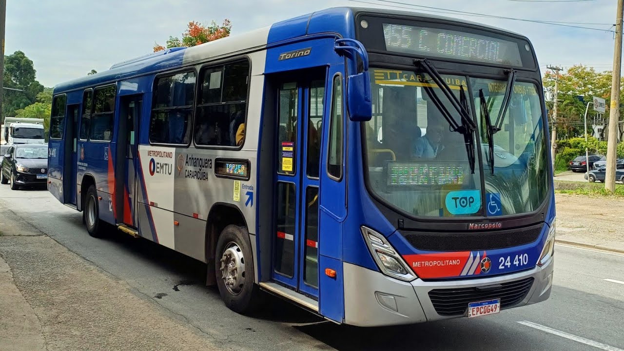 Alameda Araguaia - Movimentação de ônibus