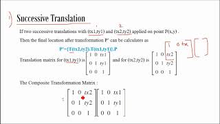 Computer Graphics 3.2: 2D Composite Transformation