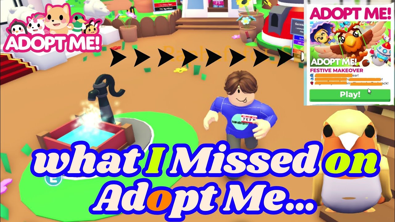 Checking out what I Missed on Adopt Me…