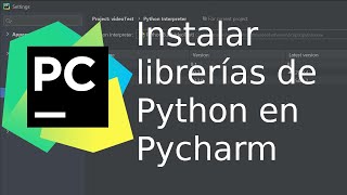 Importar paquetes en PyCharm