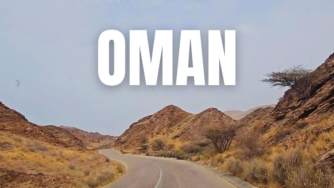 Oman,Driving Through Muscat's Beauty.