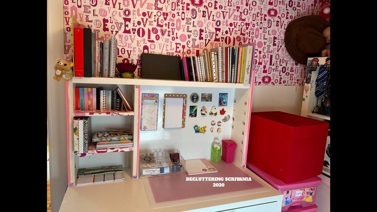DECLUTTERING SCRIVANIA!