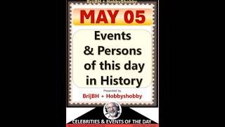 Events of this day in history - EOTD_0505_May 05