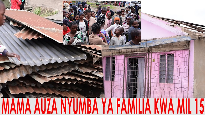 MAJANGA :MAMA AUZA NYUMBA YA FAMILIA KWA MILIONI 15 MADALALI WA MAHAKAMA WABOMOA POLISI WAINGILIA