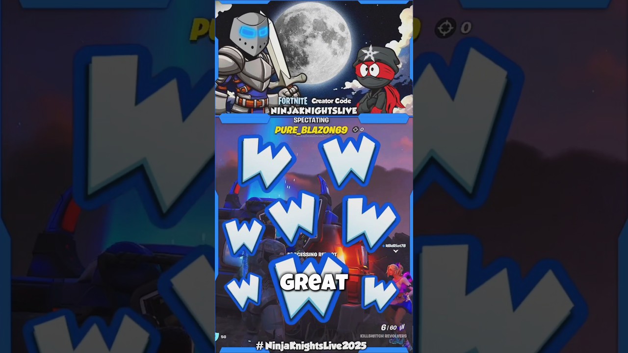 Fortnite Live #ninjaknightslive2025 #fyp #varietystream #GamingOnTikTok #gametrend