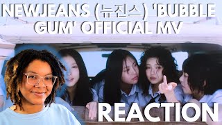 SWEET LIKE! | NewJeans (뉴진스) 'Bubble Gum' Official MV REACTION