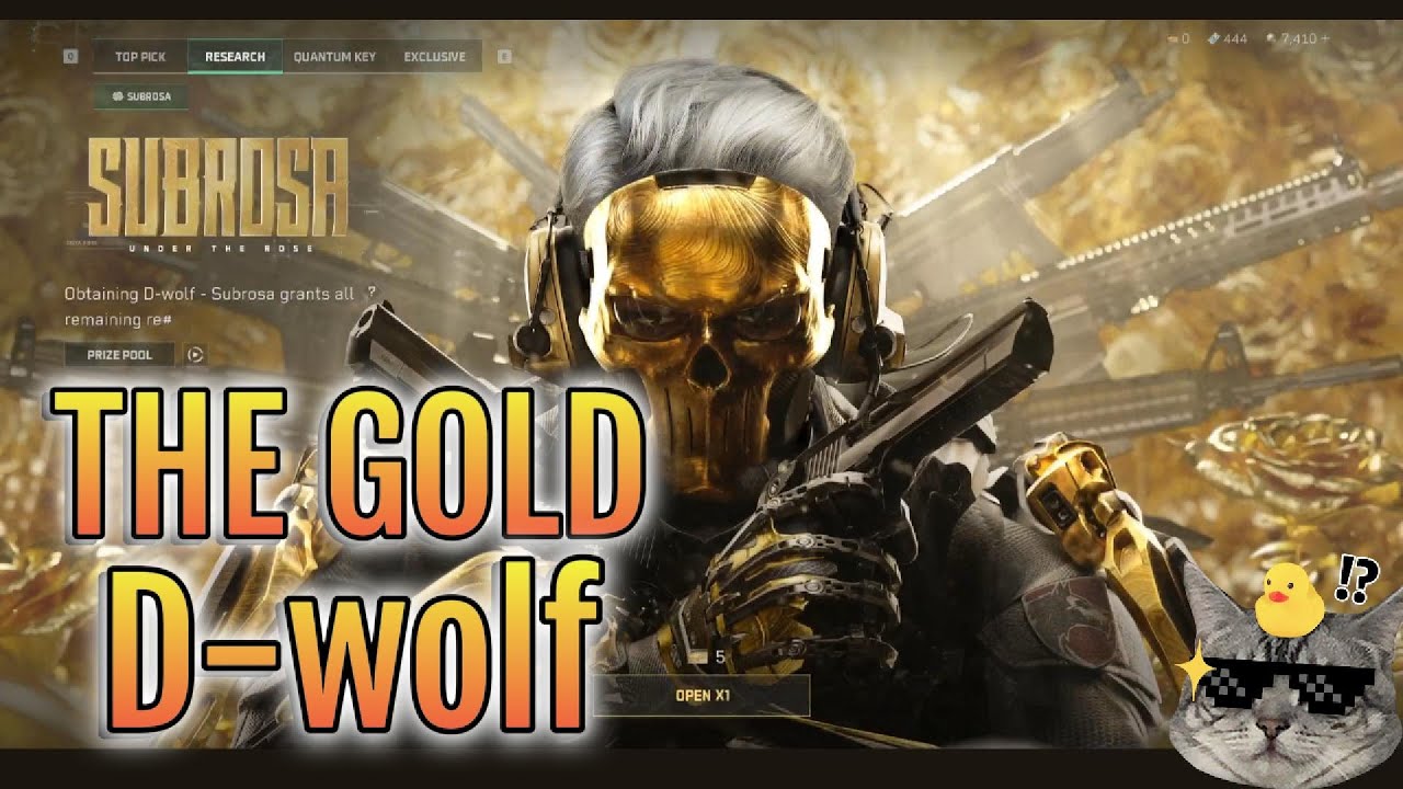 Delta Force : รีวิวเปิดสกิน D-Wolf SUBROSA โคตะระเท๋ #1