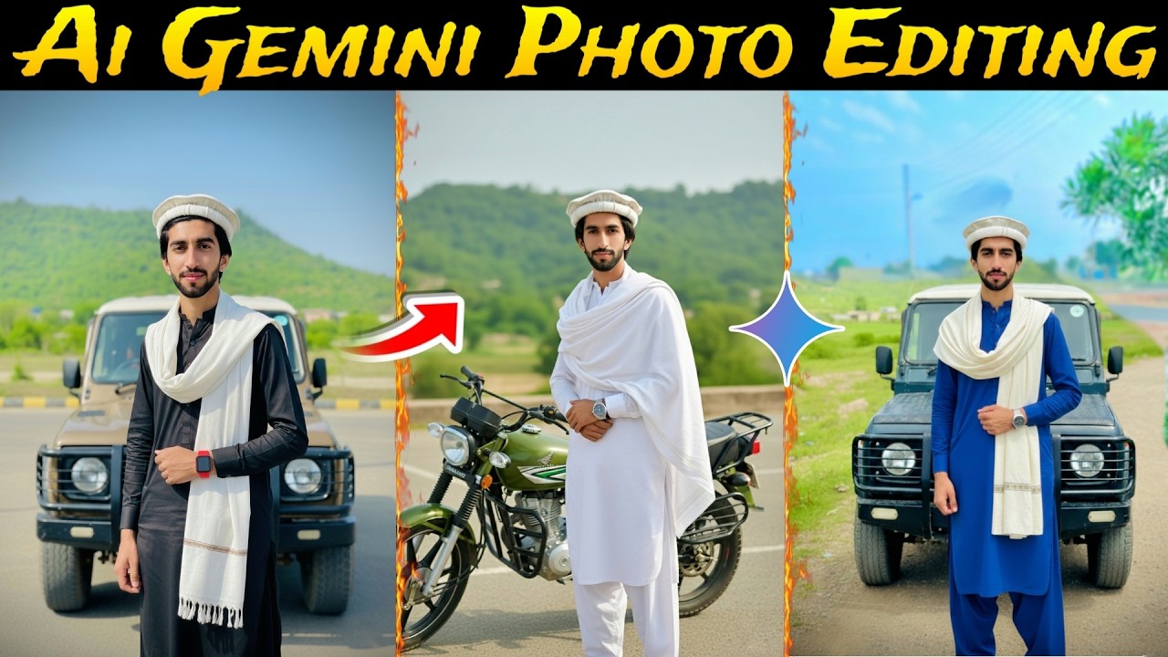 Ai Gemini Photo Editing | Gemini Sy Photo kisy Edit karyen
