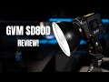 GVM SD80D 80W LED Video Light Review | A good light for macro videography?