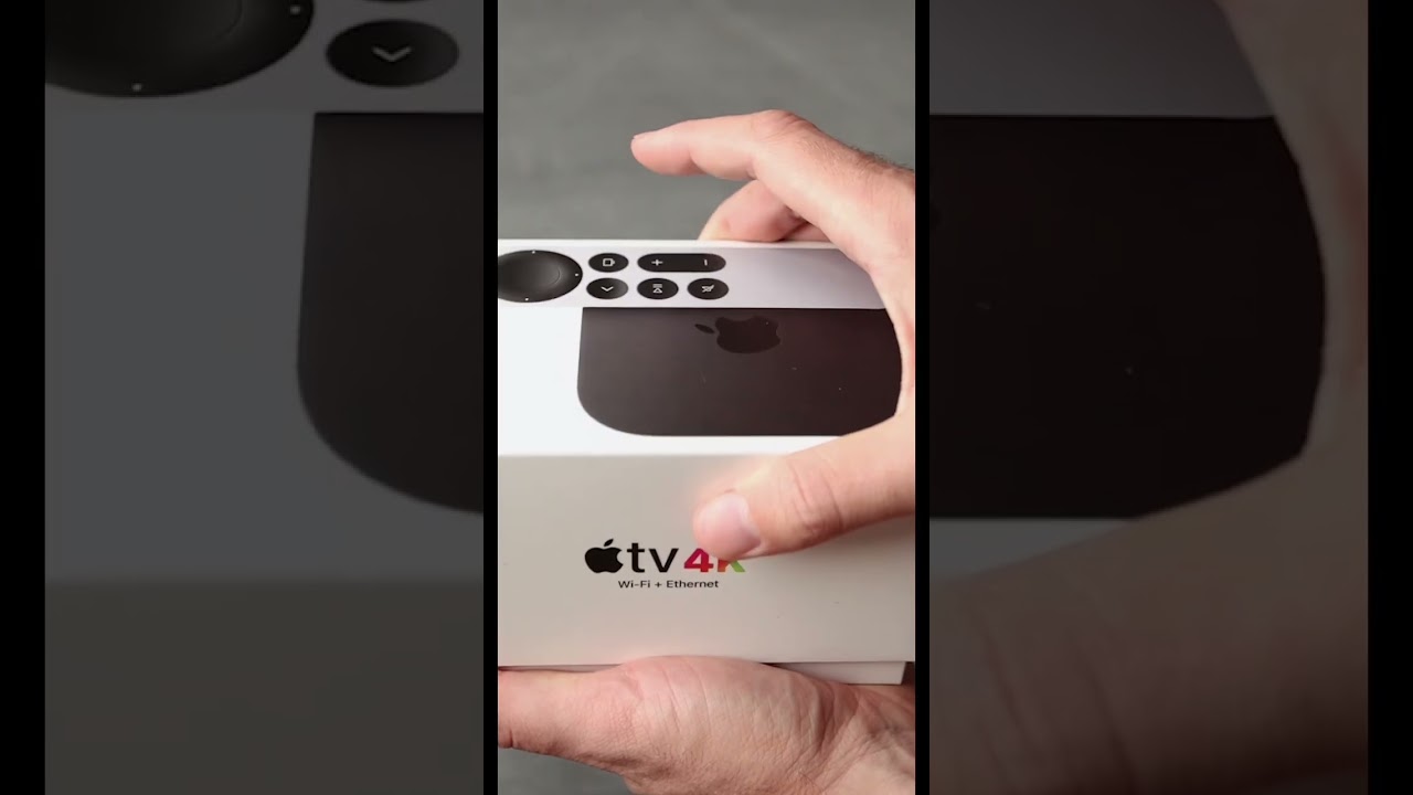 Unboxing the 2022 Apple TV 4K Wi-Fi + Ethernet 