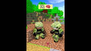 How Different Iq Soldiers Counter Grenades - Maizen Minecraft Animation