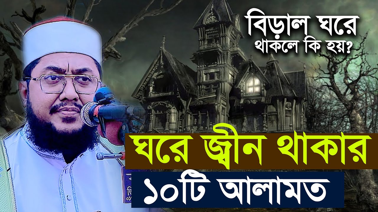 ঘরে জ্বিন থাকার আলামত | জিন ও বিড়ালের মধ্যে সম্পর্ক | সাদিকুর রহমান আজহারী sadikur rahman azhari