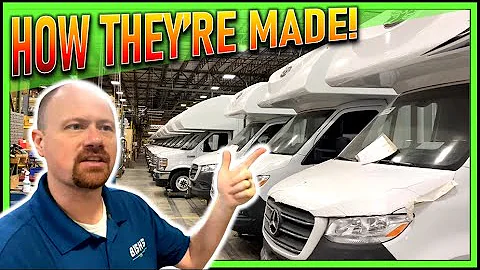 Jayco Class C Motorhome Factory Tour!!